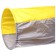 Tunnel for overpasses, length 3.5 m, 2 hoops d = 75 cm, yellow/gray color