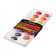Watercolor paints 16 colors, round, dialing dials 23 mm, with a brush, plastic pencil case, calligrata top