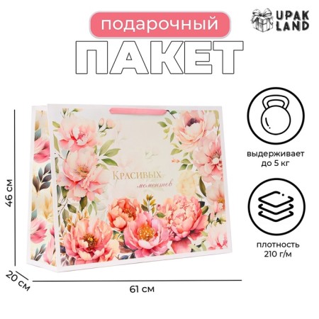 Laminated Packet "Beautiful Moments", XXL 61 x 46 x 20 cm