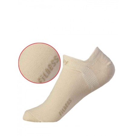 Set of female socks, size 23-25, 6 pairs, beige color, light gray, black, assorted-5