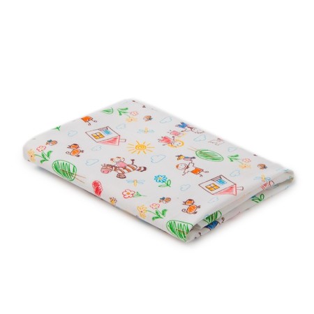 A set of flannel singers (5 pcs.), Size 120x90 cm, mix K729-05-9
