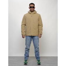Male spring jacket, size 54, beige color