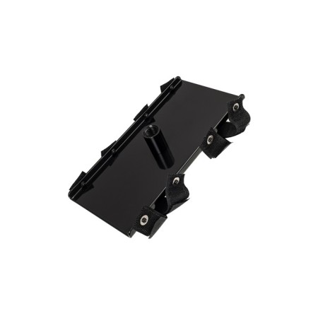 Replaceable nozzle for sex machines Diva double, 20 cm, metal, black color-2
