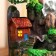 Fountain "House at the Pond" 13x17x27 cm (with backlight)