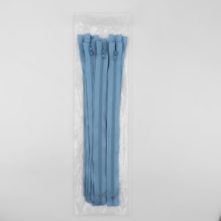 Lightning "Spiral", No. 3, non -proceeding, castle machine, 30 cm, blue color-2
