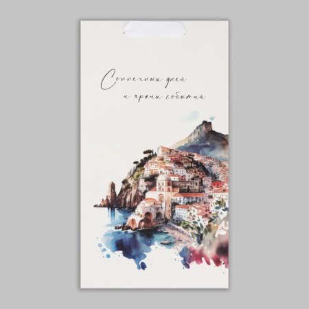 Gift package for two bottles, packaging, “Bright events”, 35 x 20 x 9 cm-7