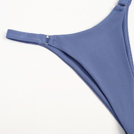 Swimsuit female separate minku color blue, size 44-10