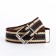 BEARD BEAL, WIGHT 3 cm, buckle metal, brown/yellow/blue color