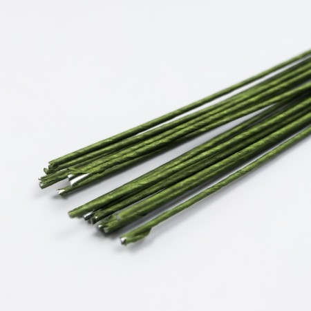 Wire for creativity "Green" (set of 20 pcs) 0.9 mm, 36 cm-1