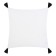Decorative pillowcase "Ethel" Scandil 45*45 cm black, 100% p/e
