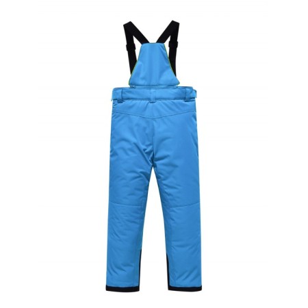 Ski costume for a boy, height 134 cm, green color-5