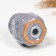 Set for spices Borisov Ceramics "Fog", Solonka, List, Napotus stand, ceramics, gray