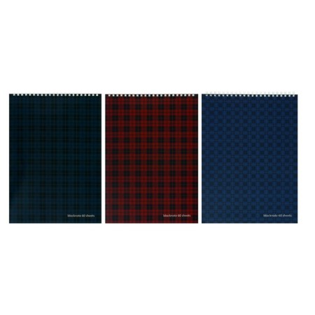 Notepad A4, 60 sheets on the crest, Ultimate Basics "Scottish", mix