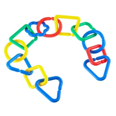 Developing toy "chain", 12 elements, crumb I-4
