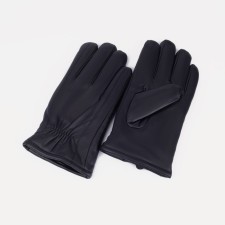 Male gloves, size 12, with insulation, black color