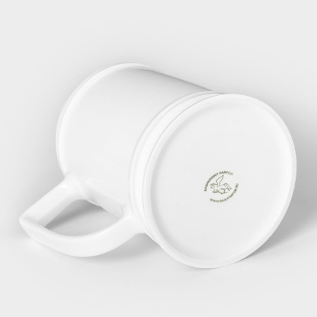 Porcelain porcelain mug, 880 ml-2