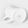 Porcelain porcelain mug, 880 ml
