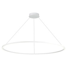 Suspension lamp ST LUCE. ST605.543.57. 1x57 W, LED, 4000K, 3705 LM, 100x100 cm, white color