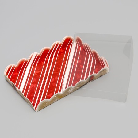 Cookie box, confectionery packaging, "make a desire", 22 x 15 x 3 cm, new year-3