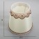 Bra "Deborah" 1x40W E14 Patinated gold 20x15x33.5 cm.