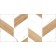 Tiles Facing Geometry Marmaris GT White, GT128VG 50x25