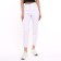 Women's jeans shortened, white color, size 42-44 (26)