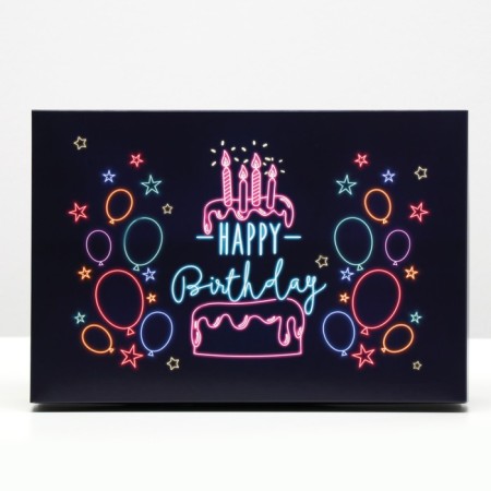 Gift box, cover is, the team "Party", 30 x 20 x 7 cm-3