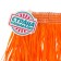 Hawaiian skirt, 40 cm, orange color