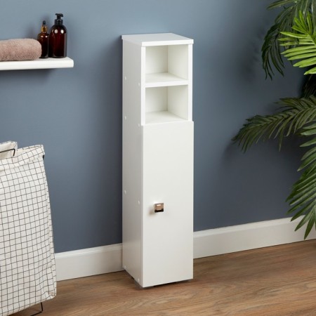 Quarter 20 bathroom cabinet (2 open sections), 20 x 19 x 95 cm