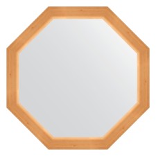 Mirror in the baguette frame, pine 62 mm, 71.6x71.6 cm