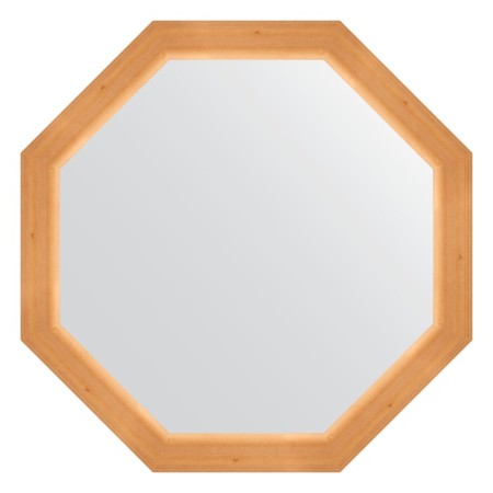 Mirror in the baguette frame, pine 62 mm, 71.6x71.6 cm