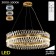 Suspended Citilux “Richard” CL336103, 1x130W, LED, brown color