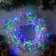 Garland "thread" 20 m, IP20, transparent thread, 200 LED, glow of multi, 8 modes, 220 V