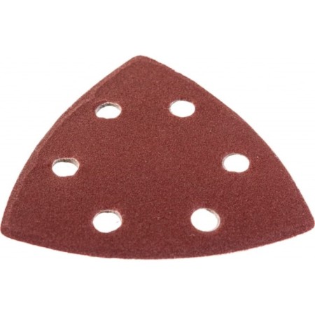 Triangle grinding bison 35583-180, perforated, P180, 93 x 93 x 93 mm, 5 pcs.