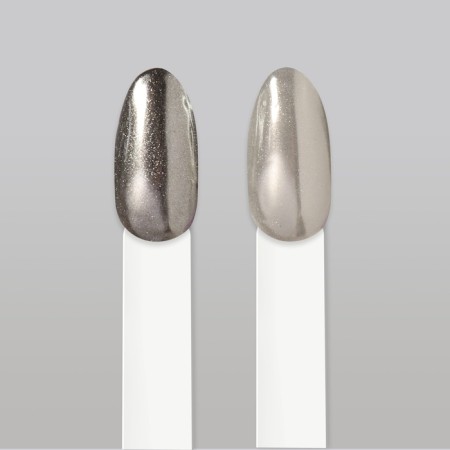 Nail rubbing, with an applicator, color mirror transparent shine-7