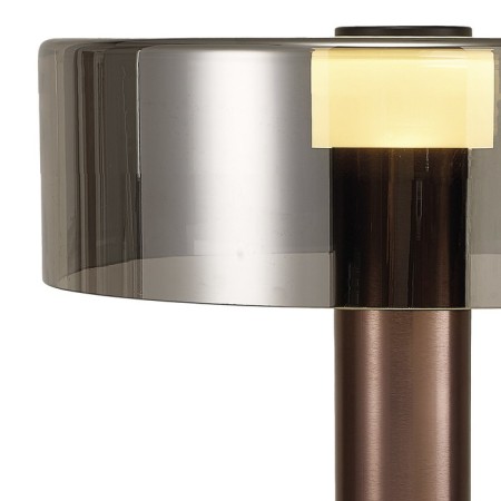 MANTRA GIN, GU10, 1x12W, 450 mm table lamp, pink gold color