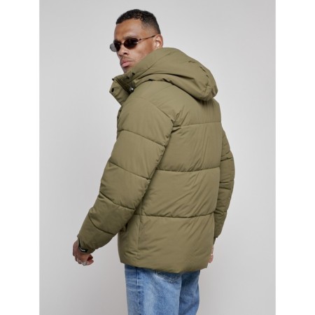 Winter jacket, size 58, khaki color-9