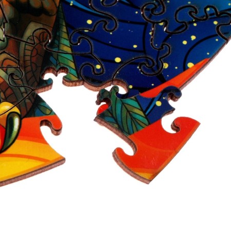 Figure puzzles "Fairytale Owl", 139 details-4