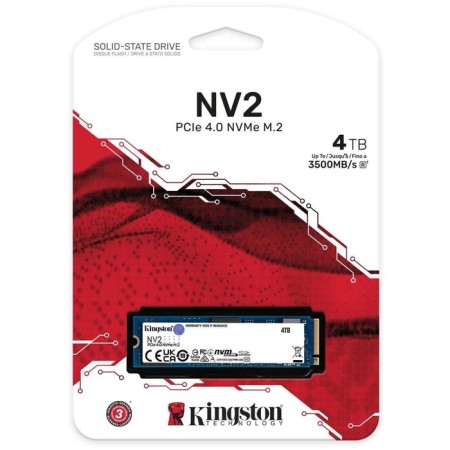 SSD Kingston PCIE 4.0 x4 4TB SNV2S/4000G NV2 M.2 2280-2