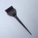 Hair coloring brush with a latch, 21 x 5.5 cm, black color