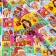 Glossy packaging paper "Pop-Art Gifts", 70 x 100 cm