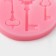 Mold Dolyana "Three Keys", Silicon, 6.5 × 1 cm, Mix color
