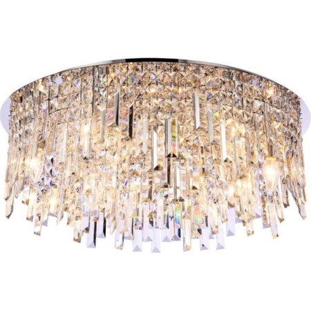 Ceiling chandelier DINARA 6XE14 40W, size 60x60x26 cm, color chromium-1