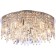Ceiling chandelier DINARA 6XE14 40W, size 60x60x26 cm, color chromium