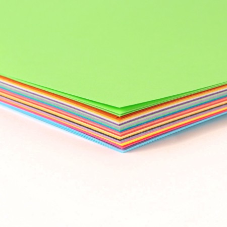 Tinted color, A4, 50 sheets, 20 colors, non -stated, bilateral, in a package, 80 g/m², puppy patrol-5