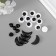 Set for decorating "Eyes, nose, mouths", Assorted, 20 pcs.