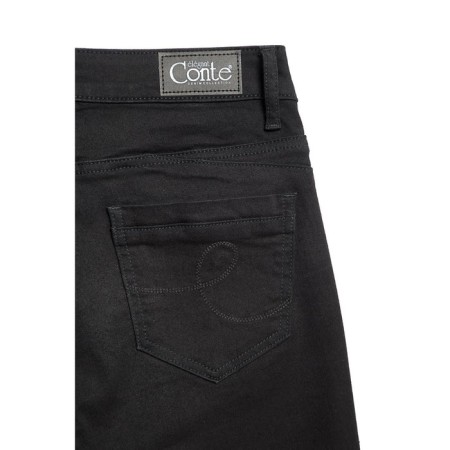 Women's jeans modeling CONTE ELEGANT SKINNY, size XS, black color-6