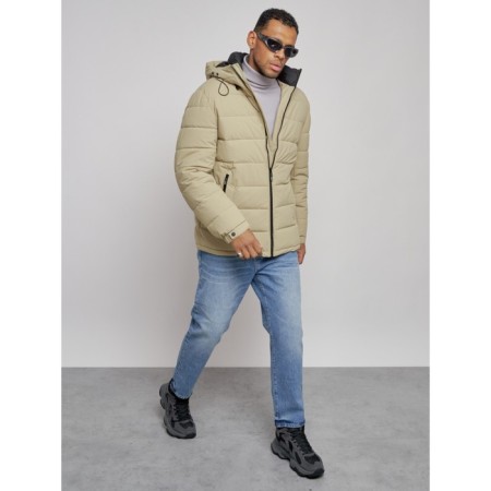 Sports male winter, size 56, light green color-11