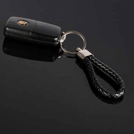 Cartage keychain, loop, black-1