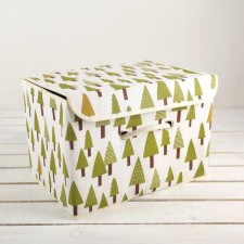 Stellyer box for storage with a “Christmas tree” lid, 37 × 26 × 24 cm
